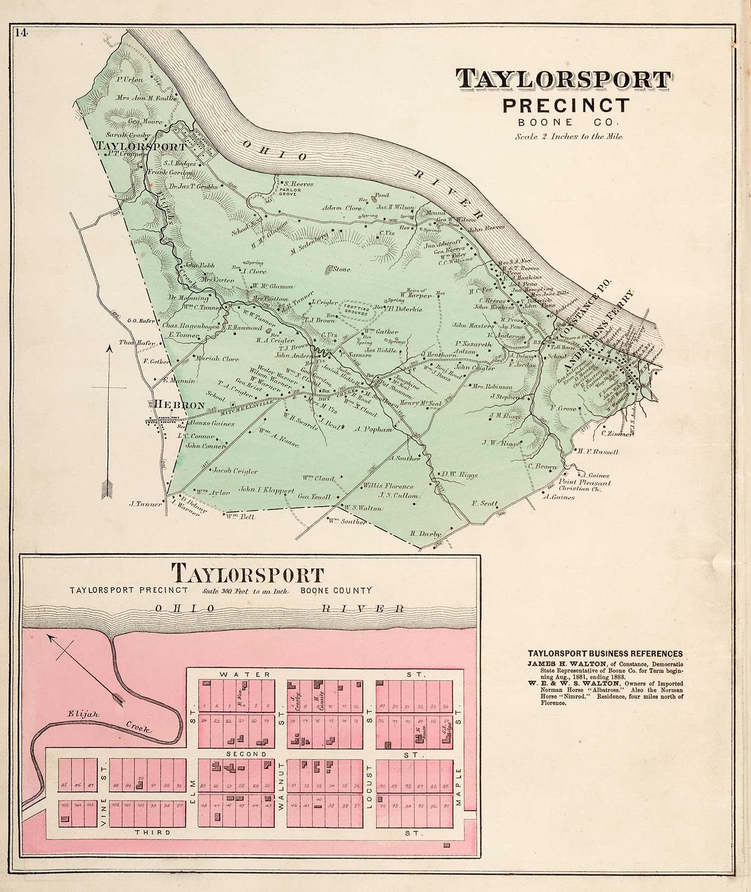1883 Map