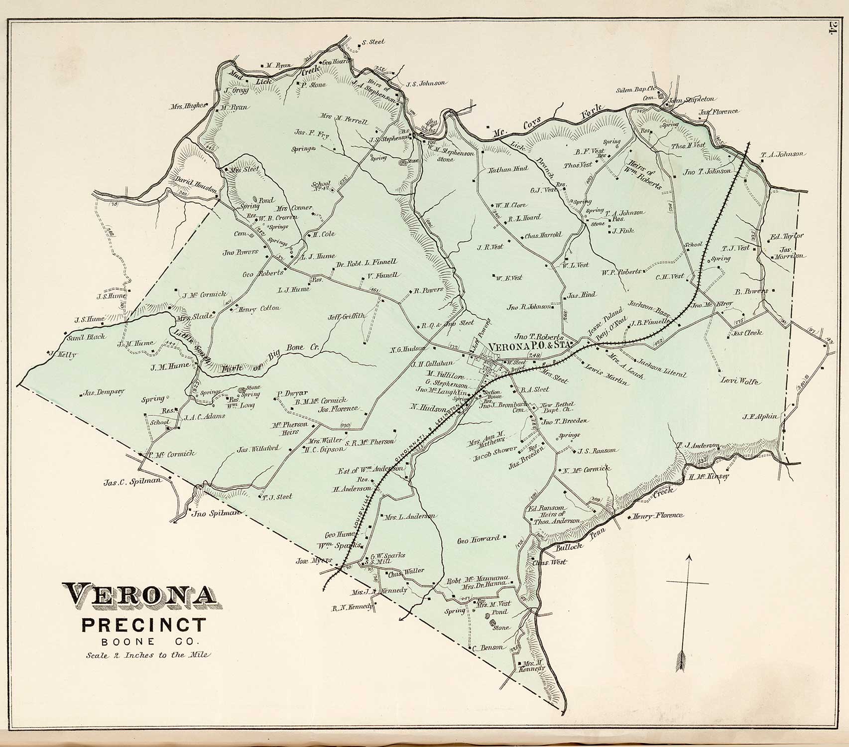 1883 Map