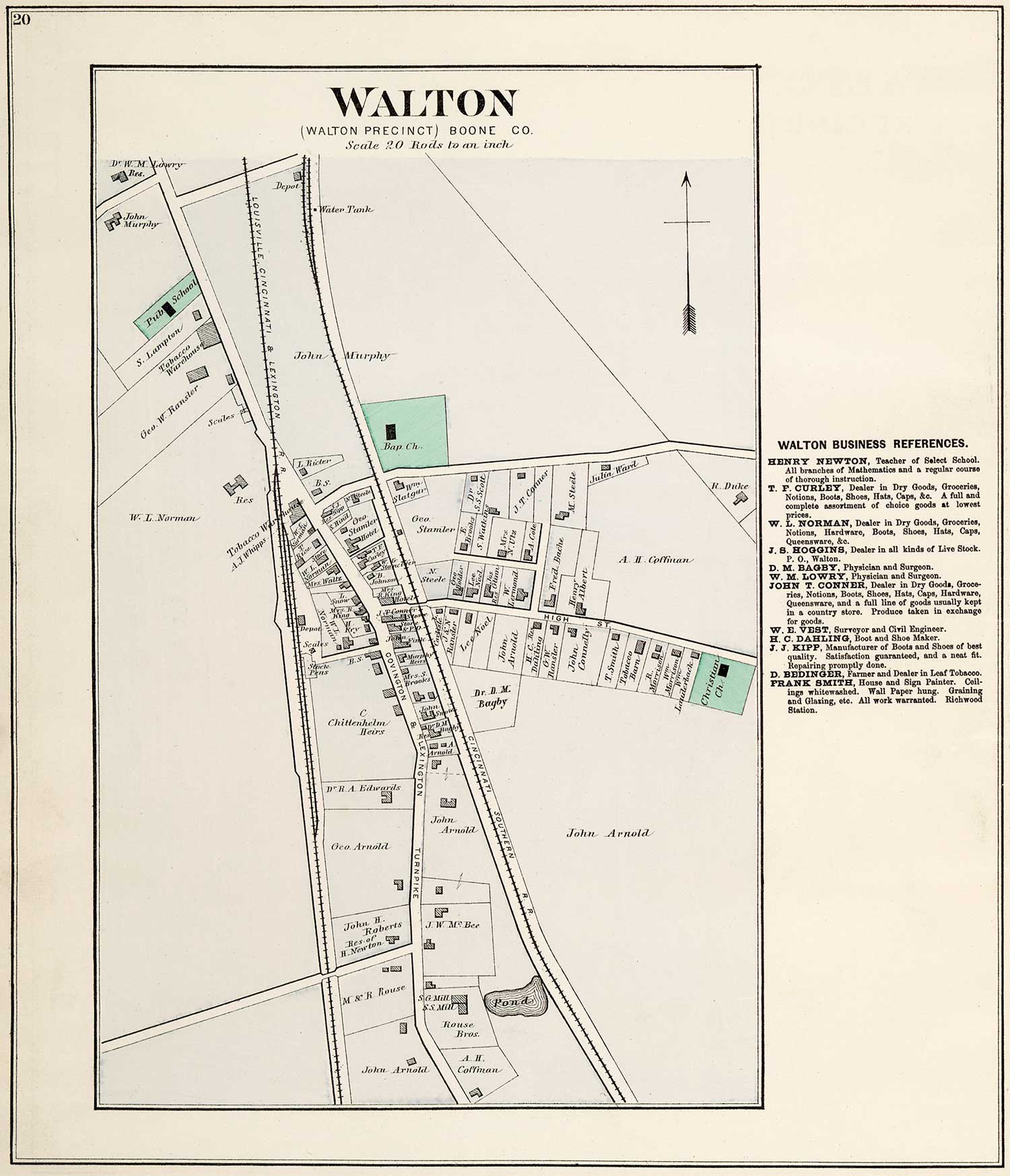 1883 Map