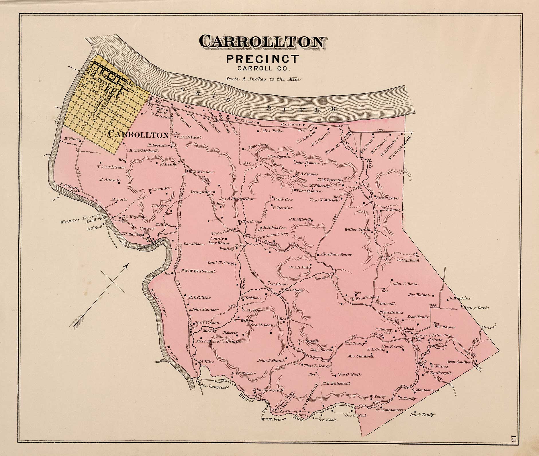 Carroll County Maps