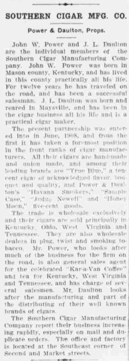 Southern Cigar Co.
