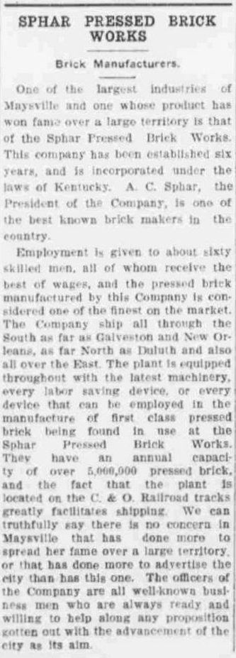 Sphar Pressed Brick Works
