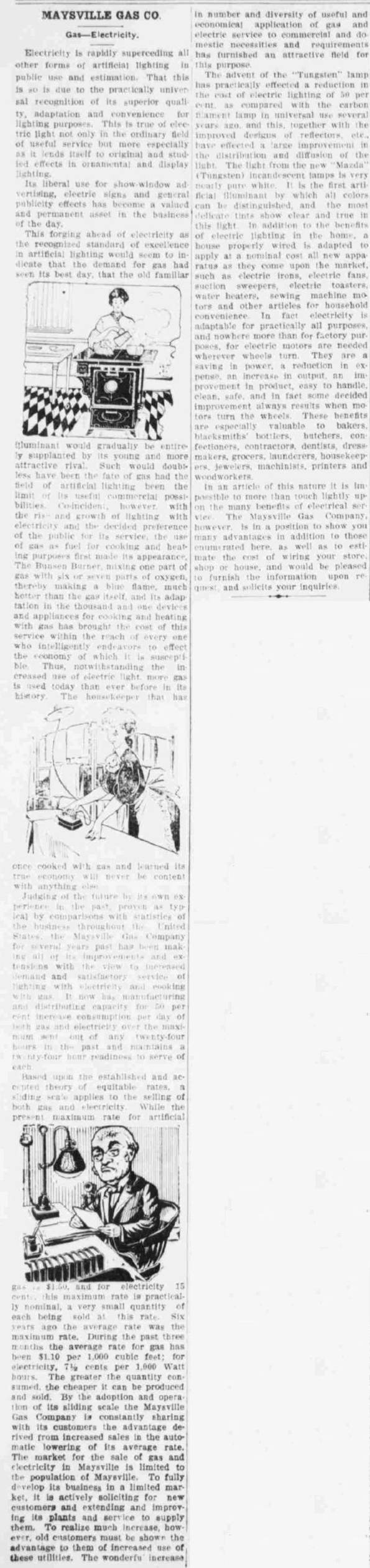 Maysville Gas Co.