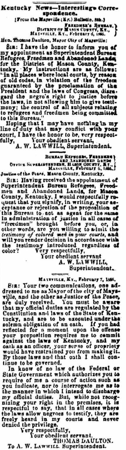 Freedmans Bureau