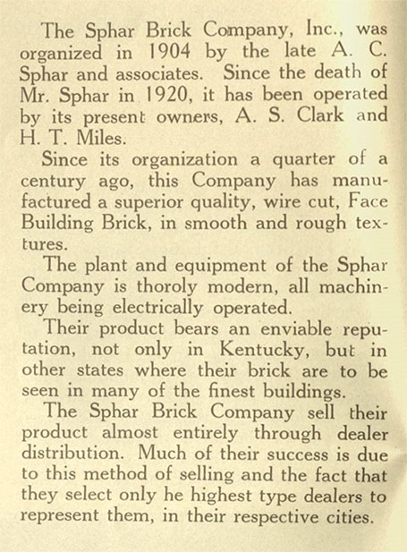 Sphar Brick Company