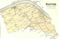 1876 Mason County Map
