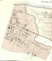 1876 Mason County Map