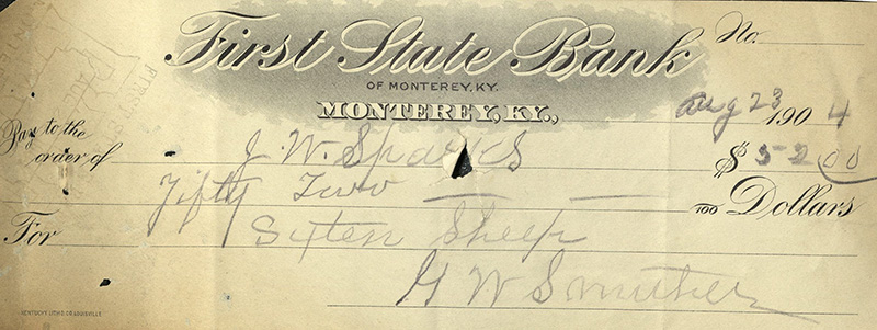 First State Bank, Monterey, Kentucky