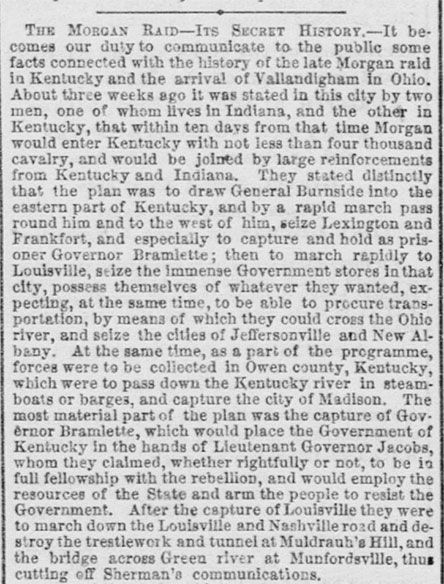 Civil War in Owen County