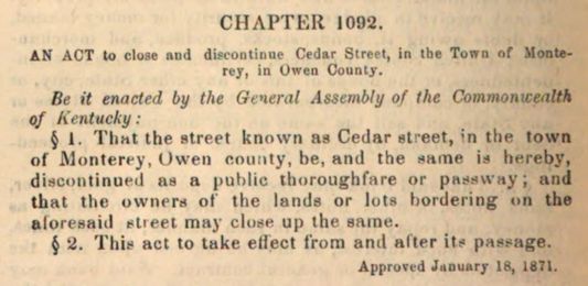 Cedar Street 