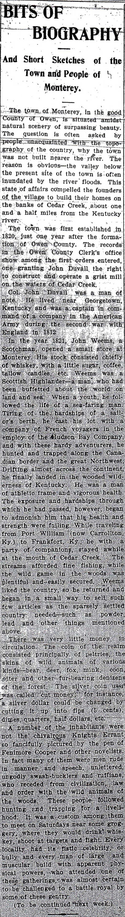 Monterey, 1907