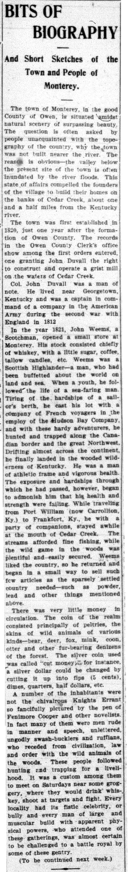 Monterey, 1907