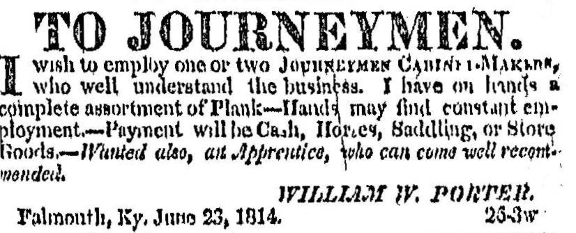 Journeyman Wanted