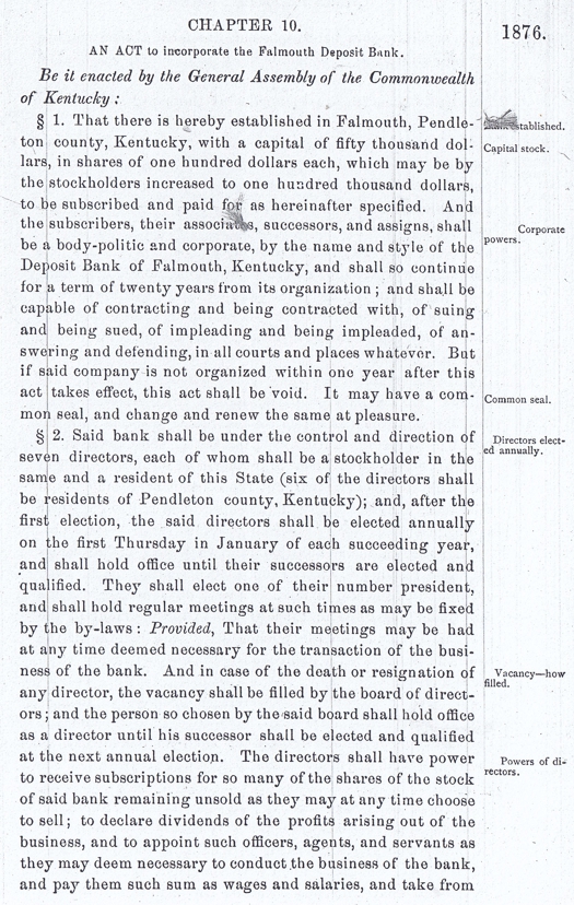 Falmouth Deposit Bank