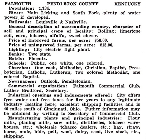 Falmouth on the L&N