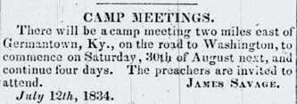 Camp Meeting