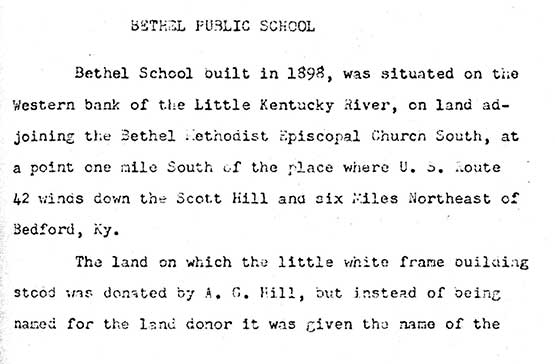 Bethel School