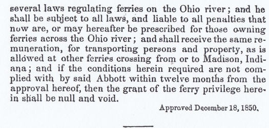 Milton Ferry